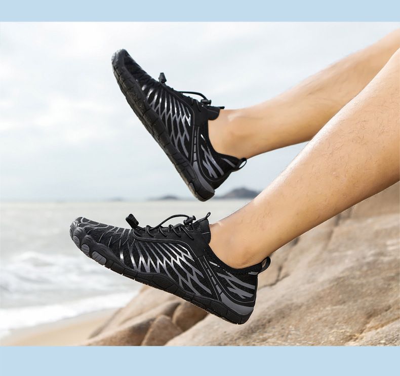 New Couple Five-Toe Women's Water Non-Slip Diving Snorkeling Swimming Rafting Fishing Wading Beach Shoes_voghion.com