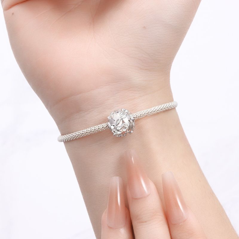 Joyería para mujer, pulsera, accesorios, amor, madre e hija, notas musicales, fuegos artificiales, sirena, dije colgante, cuentas, cobre, plata_voghion.com