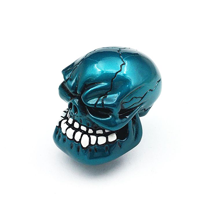 Auto umrüstung Allgemeine personalisierte automatische manuelle kreative schädel kleine zahn geist getriebe kopf schaltknauf_voghion.com