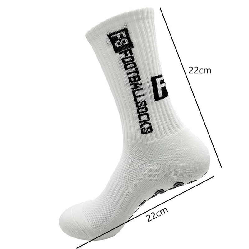 DragonflyDreams 3/4/8 Pairs Non Slip Sport Soccer Socks Anti Slip Football Baseball Unisex Athletic Socks With Grip Pads_voghion.com