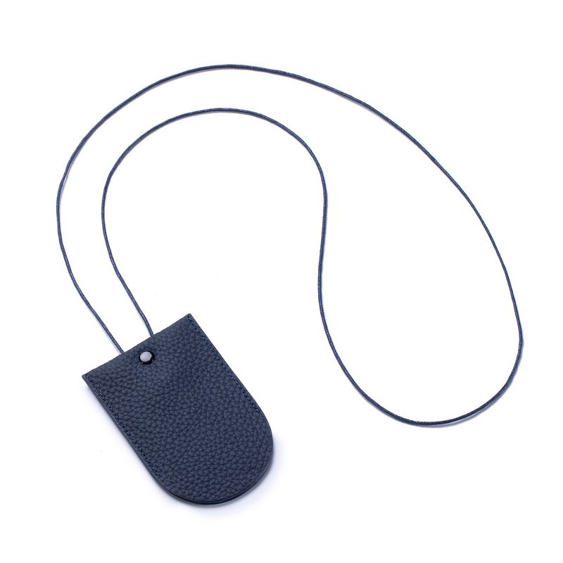 New Style Neck Hanging Keychain Storage Personality Versatile Genuine Leather Pendant Pull Key Bag For Women_voghion.com