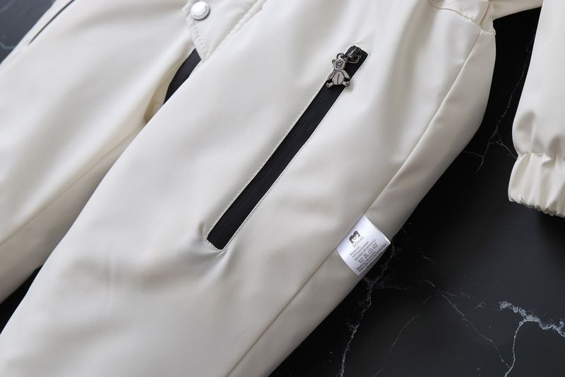 Traje de nieve impermeable para bebé: mono de esquí ligero con cremallera completa para niños pequeños (90-120 cm) y mono con capucha transpirable para niños y niñas._voghion.com