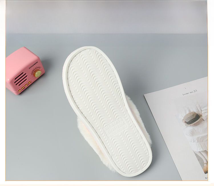 Grenzüberschreitender E-Commerce-Mao-Mund-Erhöhung Home Herren Damen Indoor und Outdoor Warm Cotton Hausschuhe Spot_voghion.com