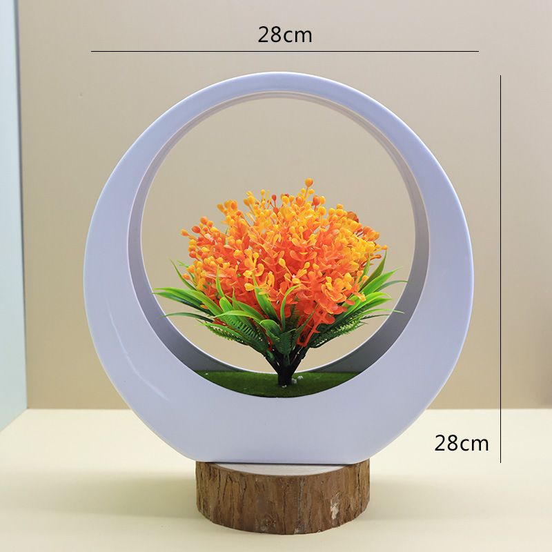 Wohnmöbel Simulation Grünpflanzen Kunststoff Kunstblumen kreative Bonsai Desktop Ornamente Blume Simulation Pflanzen_voghion.com
