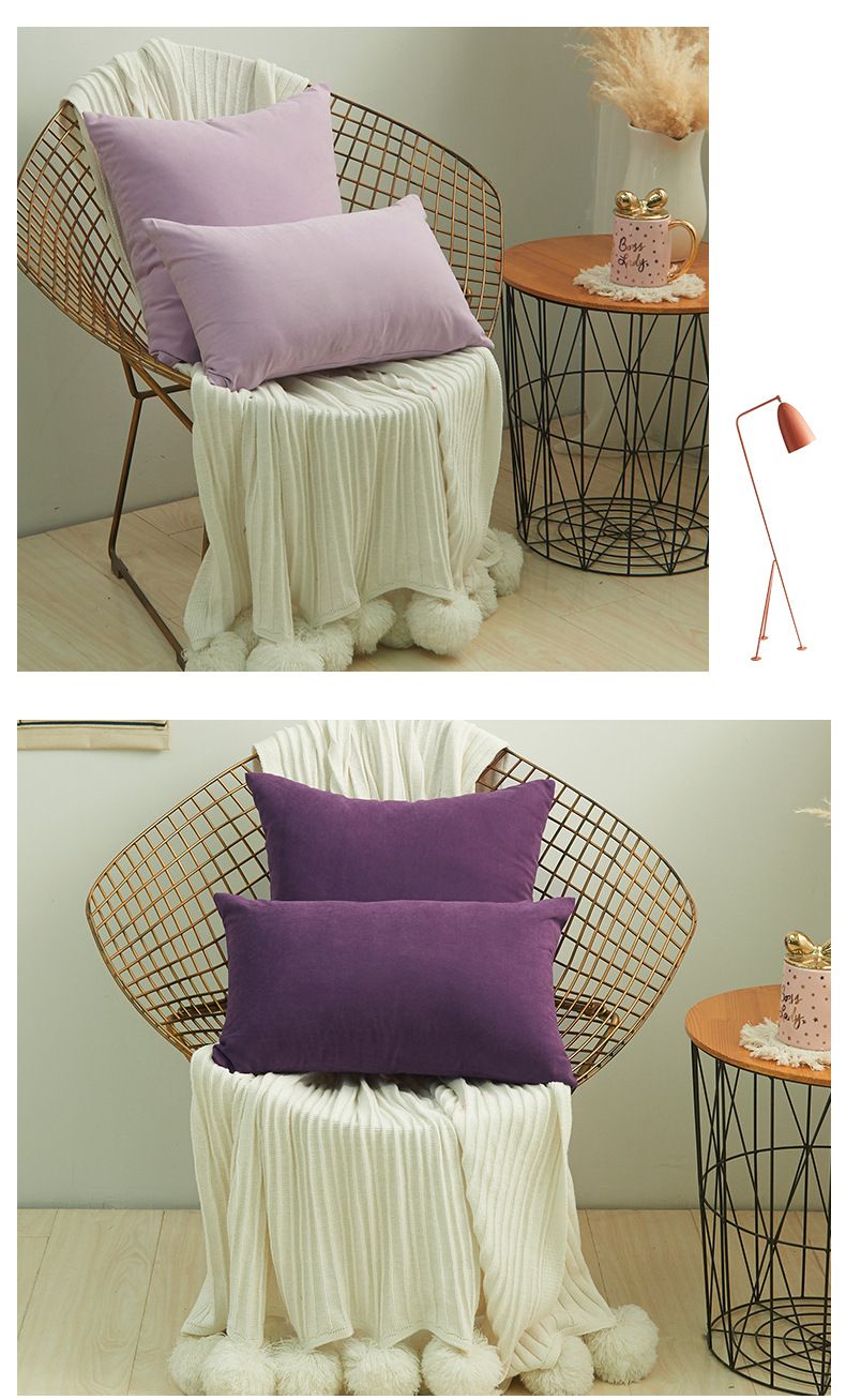 Pillow Does Not Contain Pillow Core Sofa Cushion Pillowcase_voghion.com