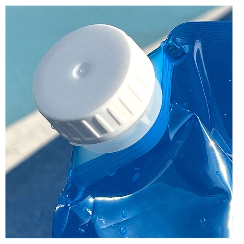 Outdoor Large Capacity Portable Folding Car Mountaineering Faucet 10L Plastic Bucket Camping Water Bag_voghion.com