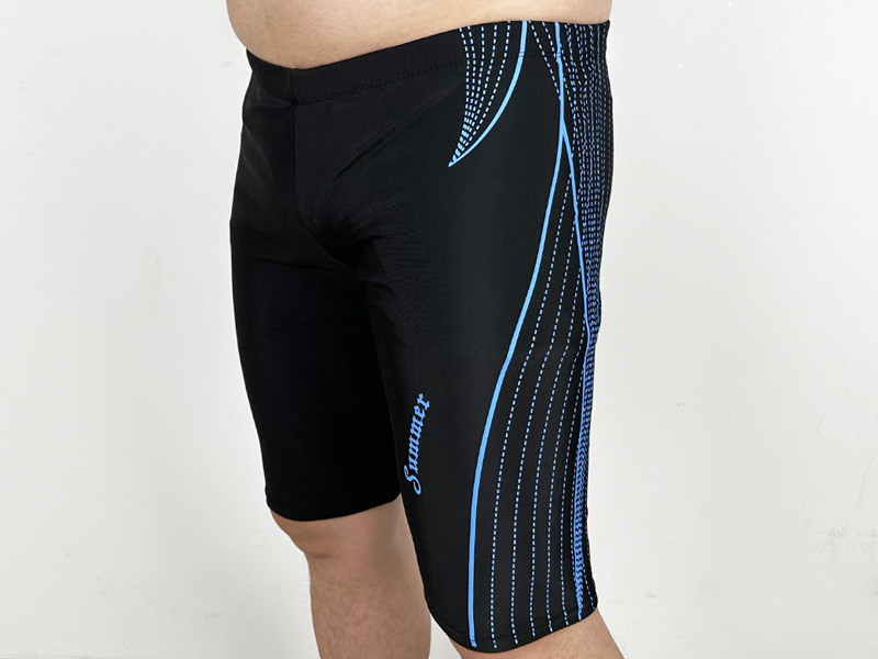 Men's 5-point with long legs, covering the flesh, showing slimness, preventing embarrassment, breathability, quick_voghion.com