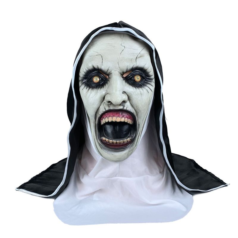 The Conjuring 2 Nun Mask Halloween Horror Scary Ghost Face Prank Party Prop_voghion.com