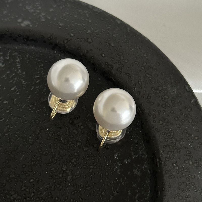 Ear Clips Without Piercings, Premium Pearl Earrings, Earrings._voghion.com