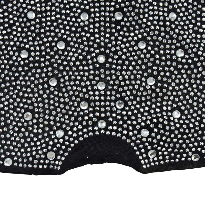 Women's Clothing Fashion women's solid color gauze press drill through shorts jumpsuit_voghion.com