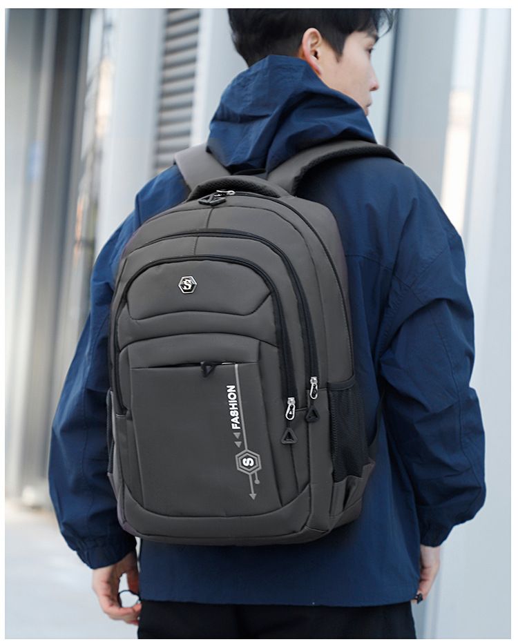 New business with large capacity simple commuting computer short distance travel bag, middle and high school student_voghion.com