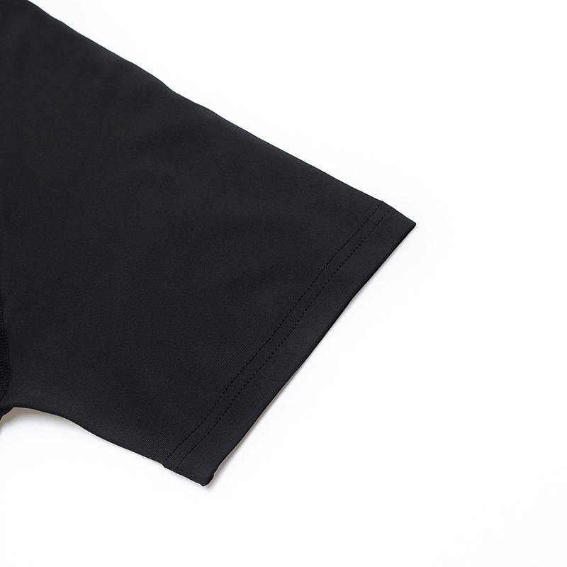 Man's Clothing Men's Fitness Running Tight Round Neck T-shirt Compression Quick Drying Clothes_voghion.com
