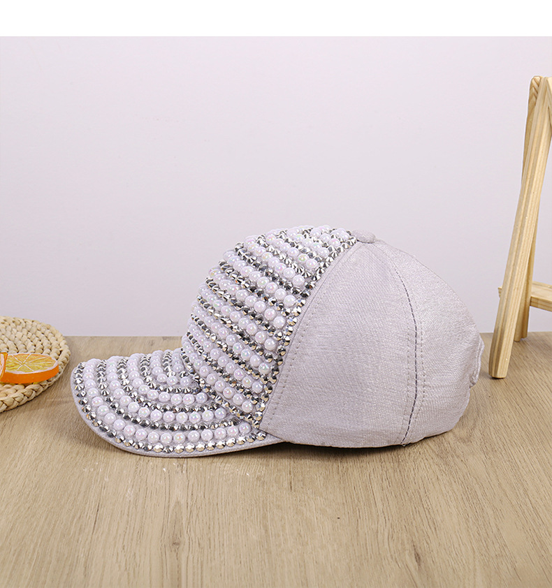 Nei Pearl Baseball Damen Hardtop Fréijoer/Summer Outdoor Sport Strooss Sonneschutz Hutt_voghion.com