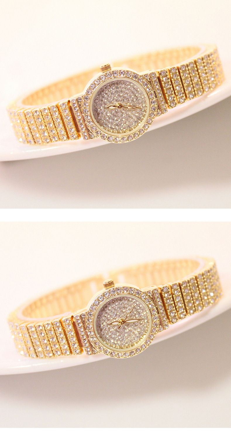 New light luxury chain watch small chain full of stars full of diamonds women's watch_voghion.com