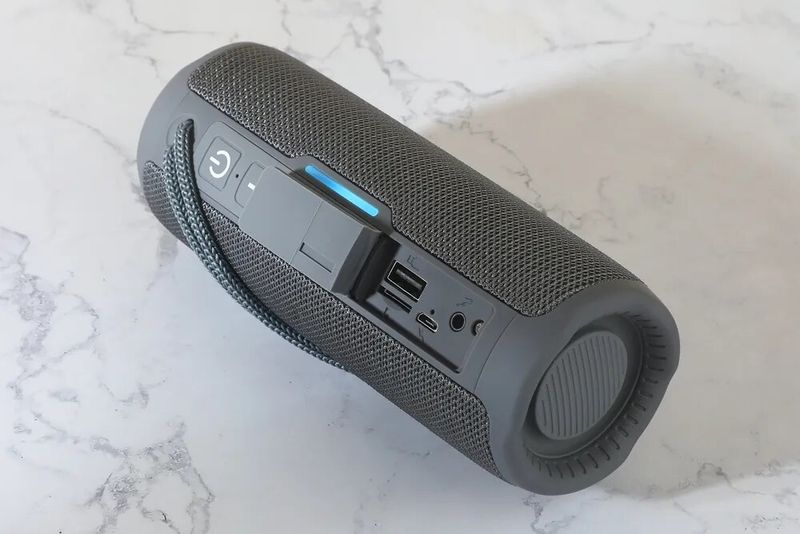 TG365 10 W bezvadu portatīvais skaļrunis Bluetooth5.0 ūdensizturīgs mini TF kartes zemfrekvences skaļrunis āra AUX USB stereo basa mūzika_voghion.com