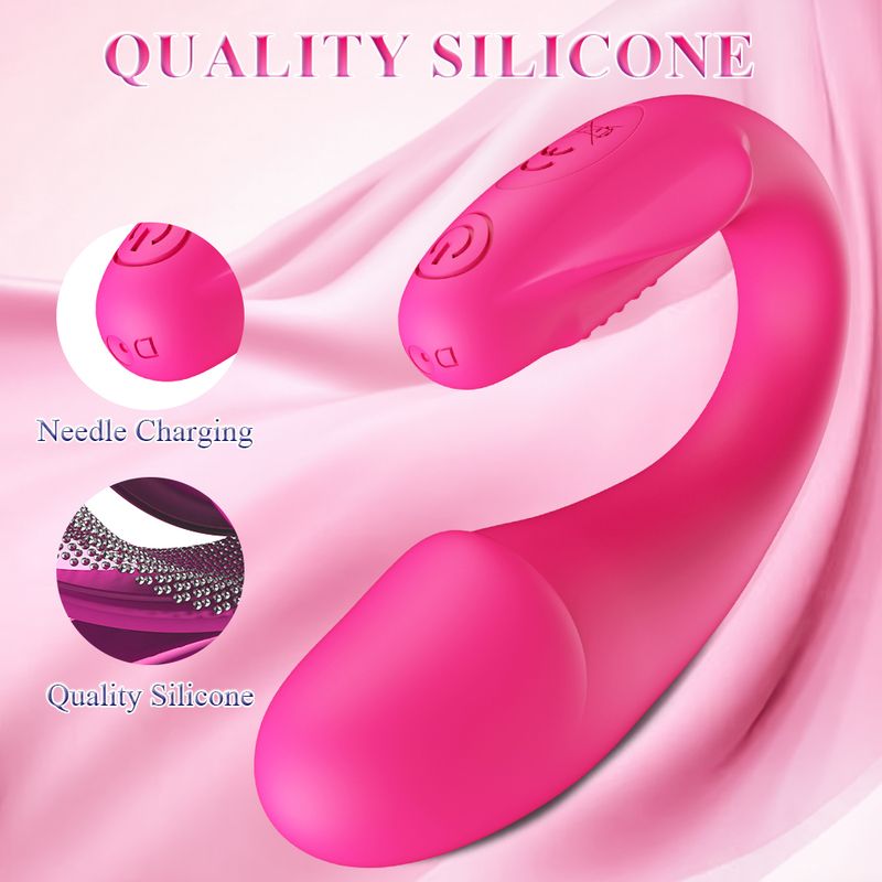 Vibratore a forma di U per coppie, giocattoli sessuali per donne, app Bluetooth, stimolazione del clitoride, massaggio del punto G, vagine per donne e_voghion.com