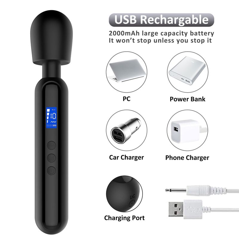 YAQU Four Vibration Speeds And Ten Vibration Modes Silicone+ABS Clit Stimulator Nipple Stimulation Female Masturbations Products_voghion.com