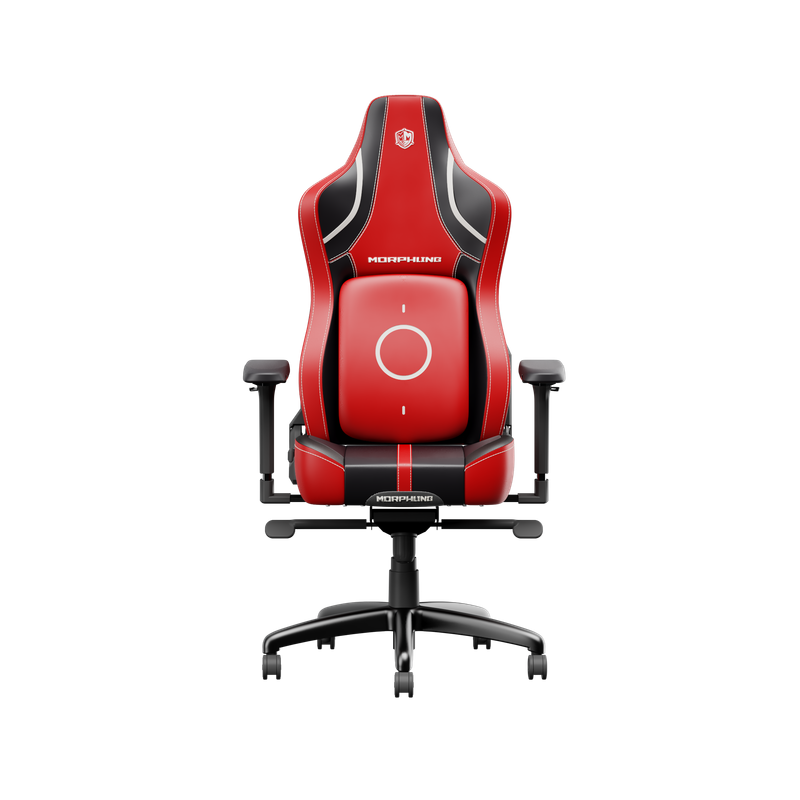 Gaming Chair – Dynamic Lumbar Support & Thickened Seat, (Red/Black), 360° Swivel Ergonomic Chair For Office & Gaming_voghion.com