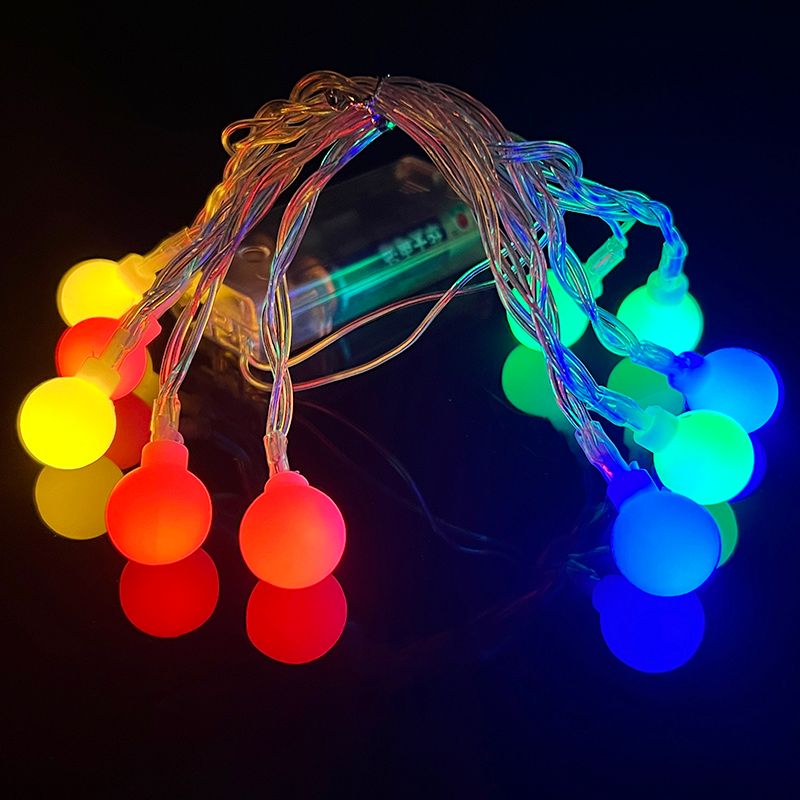 170 cm Batteriebetriebene LED-Glühbirne Ball Girlande Lichterkette Außenlampe Home Deco Wohnzimmer Schlafzimmer Garten Ornament Girlande_voghion.com