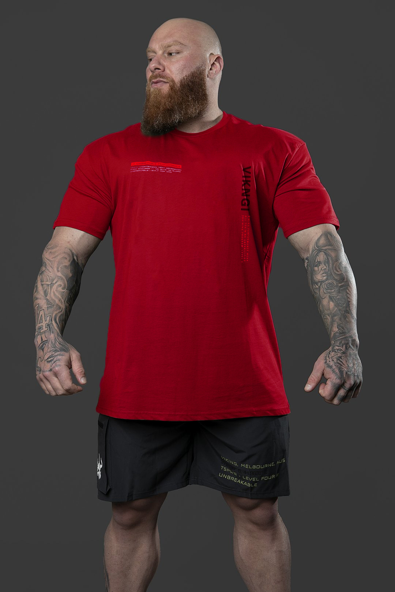 Muscle Spring/Summer Brothers Hombres Deportes Ocio Correr Gimnasio Entrenamiento Algodón Elástico Slim Fit Camiseta de manga corta_voghion.com