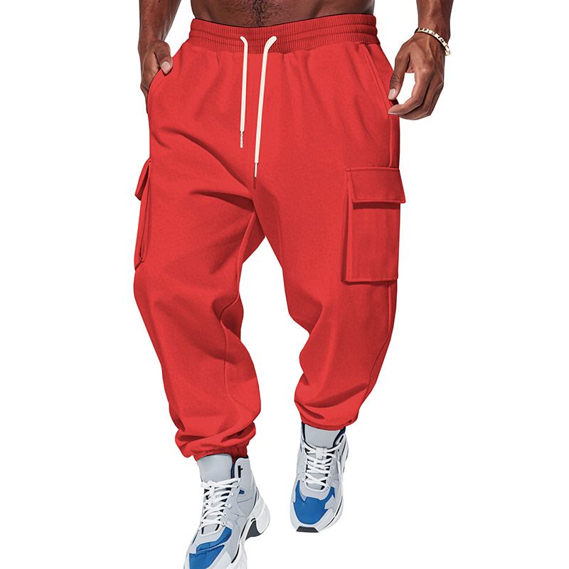 Men's Heavyweight Cargo Overalls – Multi-Pocket Utility Pants, Oversized Streetwear Style, Comfort Fit (S-XXXL_voghion.com
