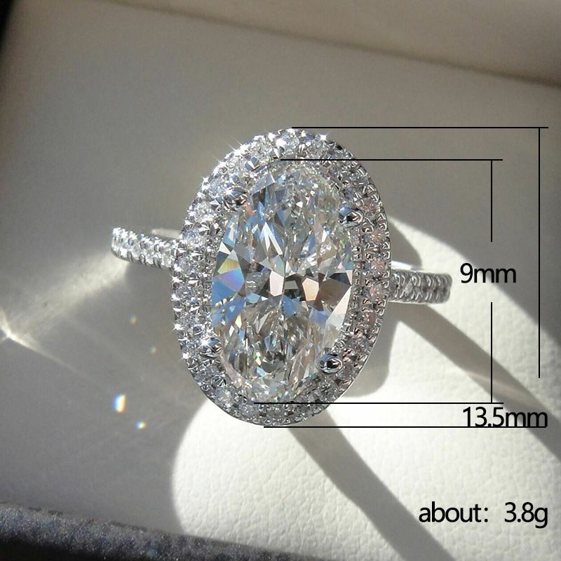Cao Shi Neue Intarsien Oval Ei-Förmigen Zirkon Engagement Ring Für Frauen Hochzeit Braut Abend Party Schmuck_voghion.com