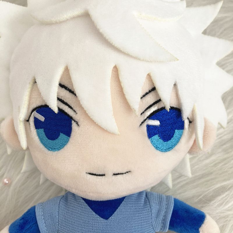 Muñeco de peluche de Anime Hunter X Hunter, Hisoka, Killua, Zoldyck, Gon, almohada de peluche suave y adorable, regalo para niños de 20 cm_voghion.com