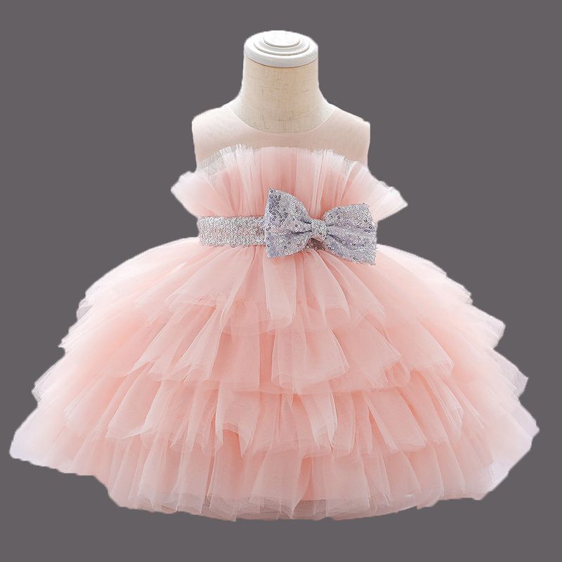 Kids’ Clothing Fluffy Tulle Princess Dress Birthday Party High End Evening Dress Flower Girl Dress_voghion.com