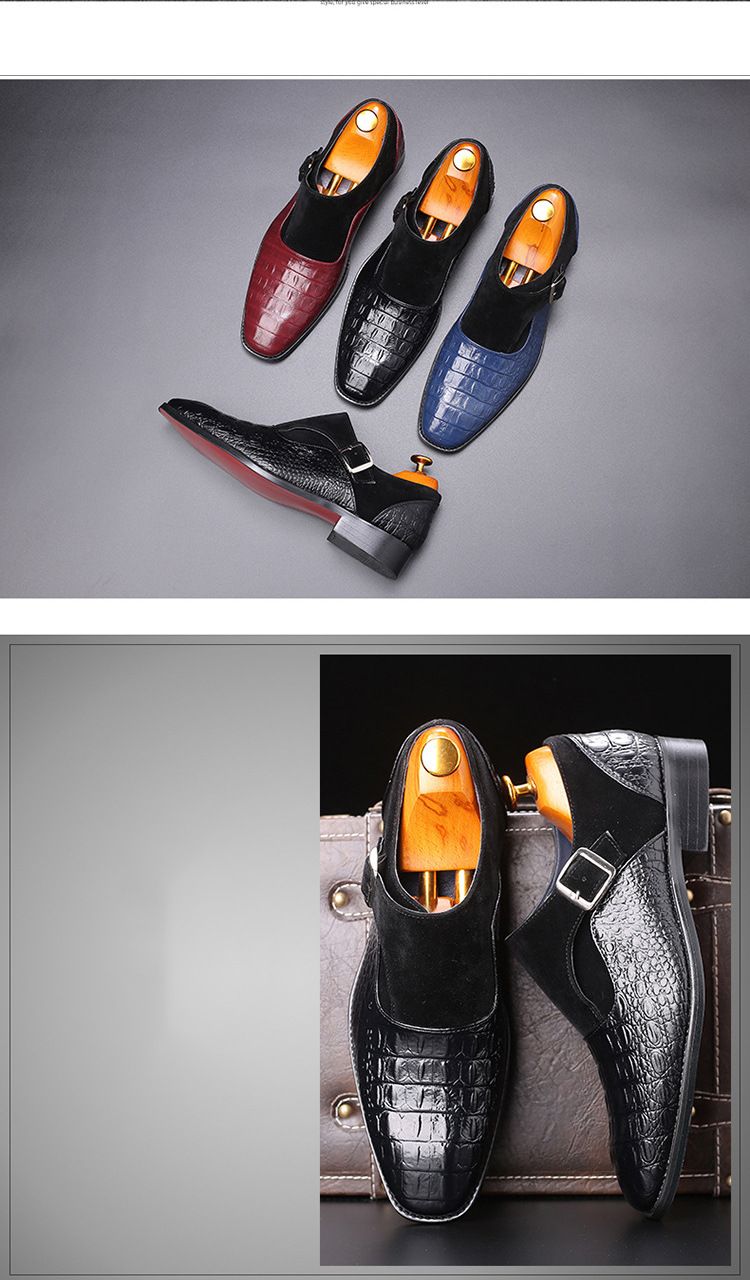 Men's Business Casual Dress Oxfords Formal Lace-Up Shoes for Office, Parties, and Daily Wear_voghion.com