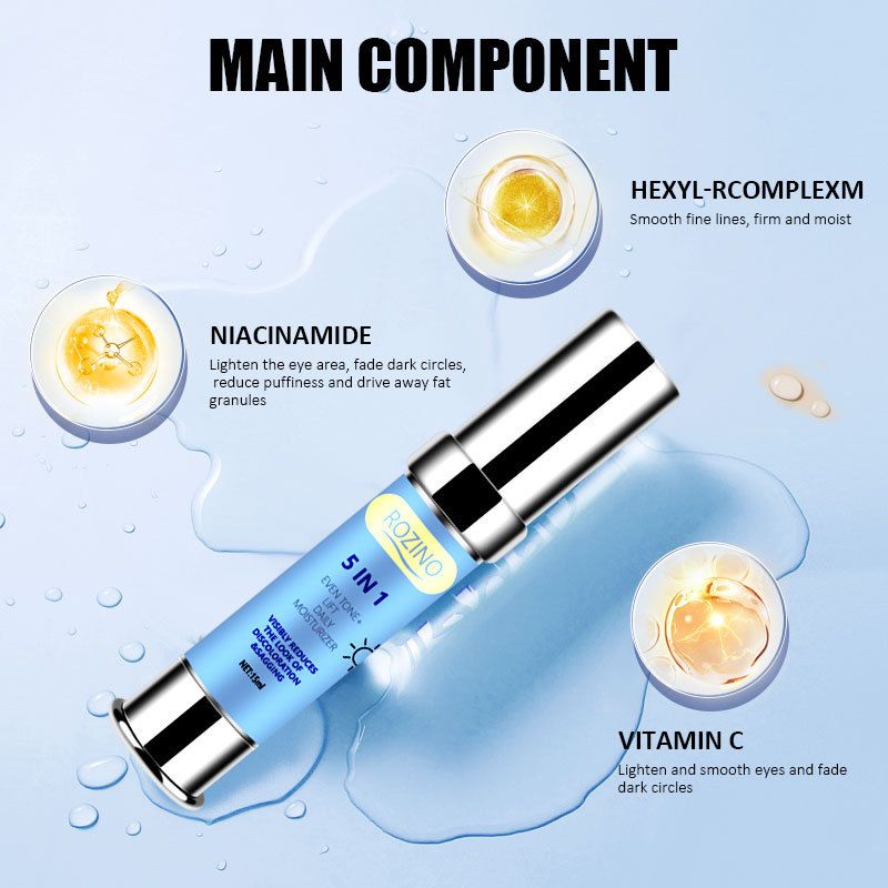 Daily moisturizing, nourishing, tender, firm and brighten skin, fade fine lines, 5 in 1 daily face cream_voghion.com