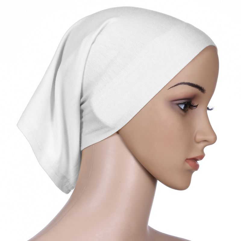 Unisex cap-skjerf dekket med mercerisert bomullsstoff_voghion.com