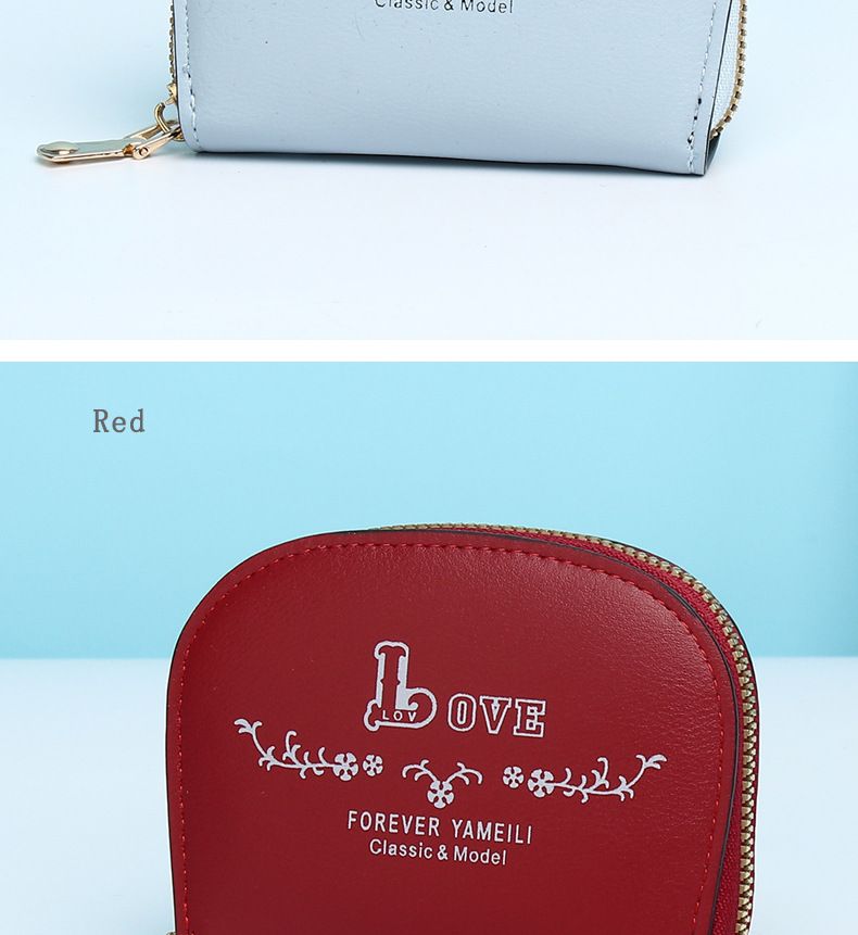 Coin Purses & Holders Short Wallet New Style Trendy Simple Multi Card Slot Semi Circular Card Holder Hand Held Mini Women's Bag Coin Purse_voghion.com