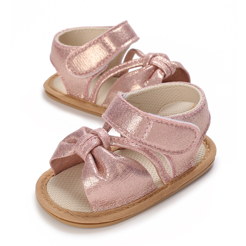 Mother & Kids new sandals sequin design series non-slip breathable baby girl sandals_voghion.com