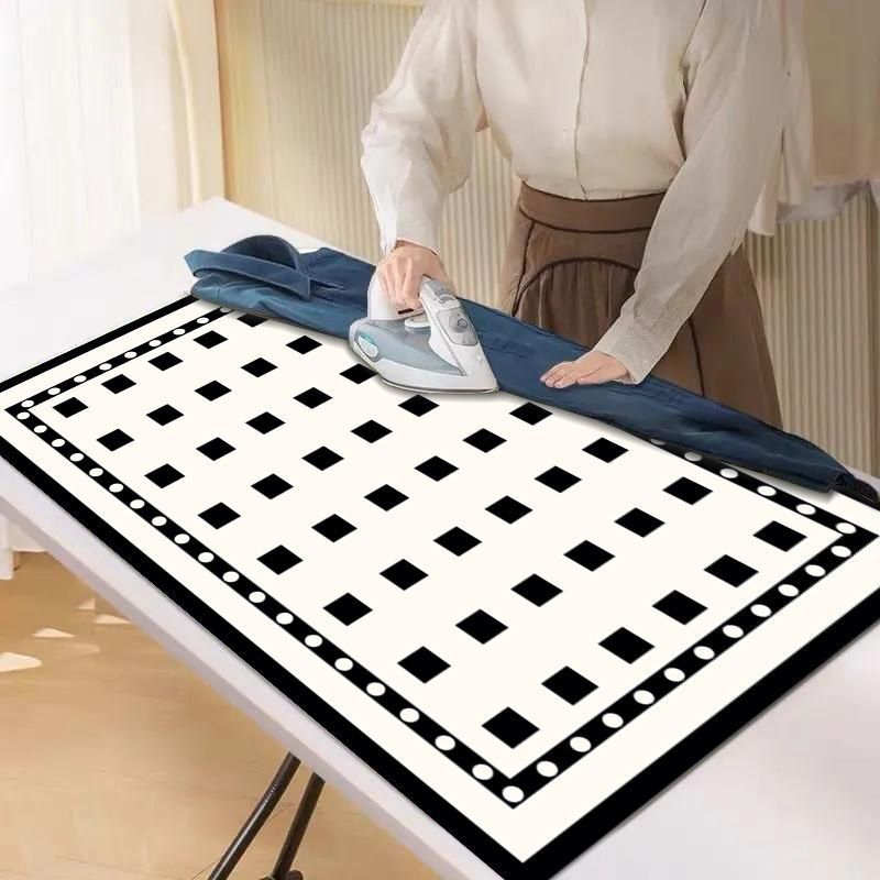 Pad Bügelbrett Haushalt Faltbare Kleine Bett Kleidung Eisen Wärmedämmung Tuch Handheld Hängen Anti-verbrühen Matte_voghion.com