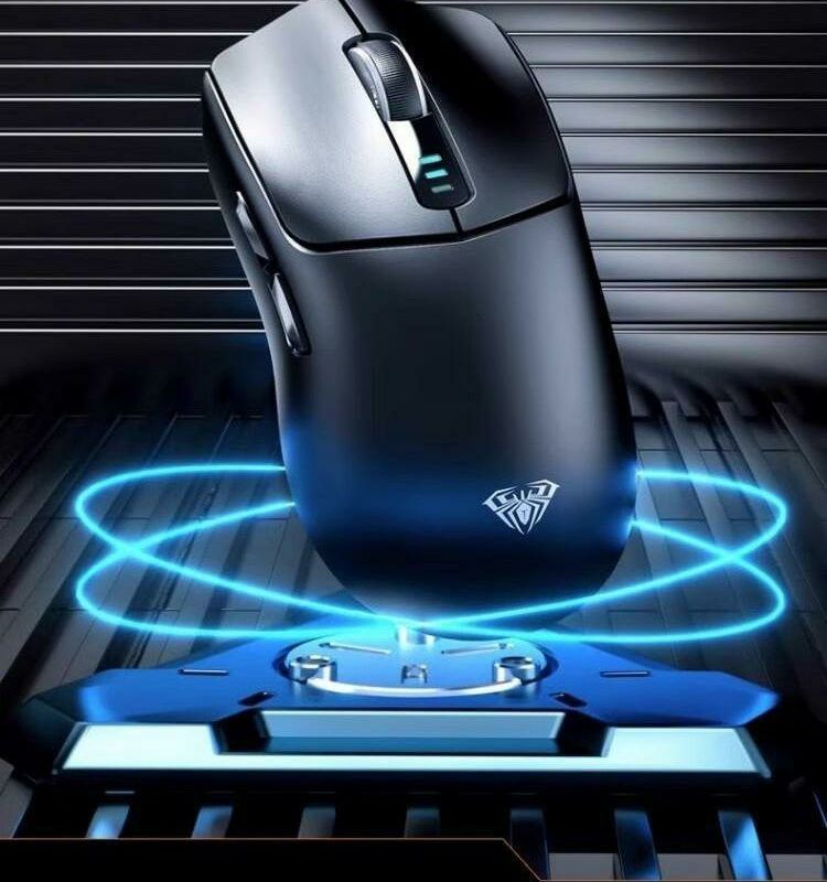 Digitex Digitex Wolf Spider SC580 Wireless Mouse Bluetooth Wired Three-Mode Gaming Computer Laptop USB Rechargeable_voghion.com