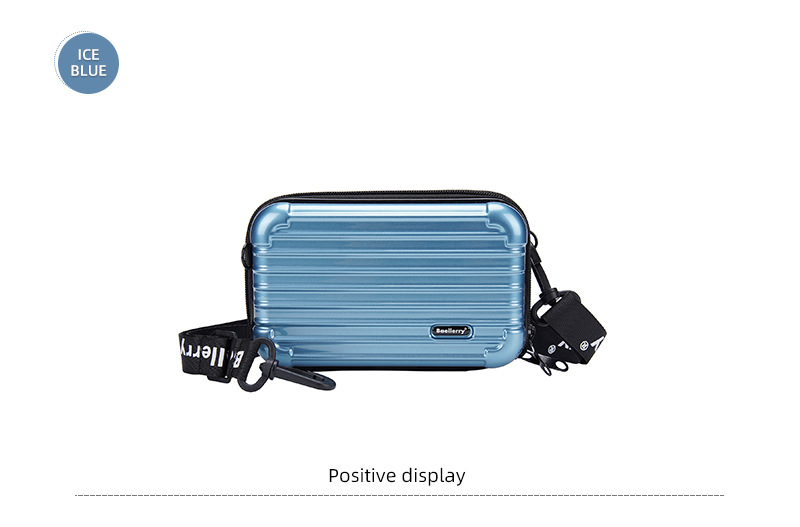 Baellerry jauna sieviešu uzglabāšanas soma ar cietu apvalku, svītraina PC plecu soma ar mini kosmētikas somiņu, sieviešu_voghion.com