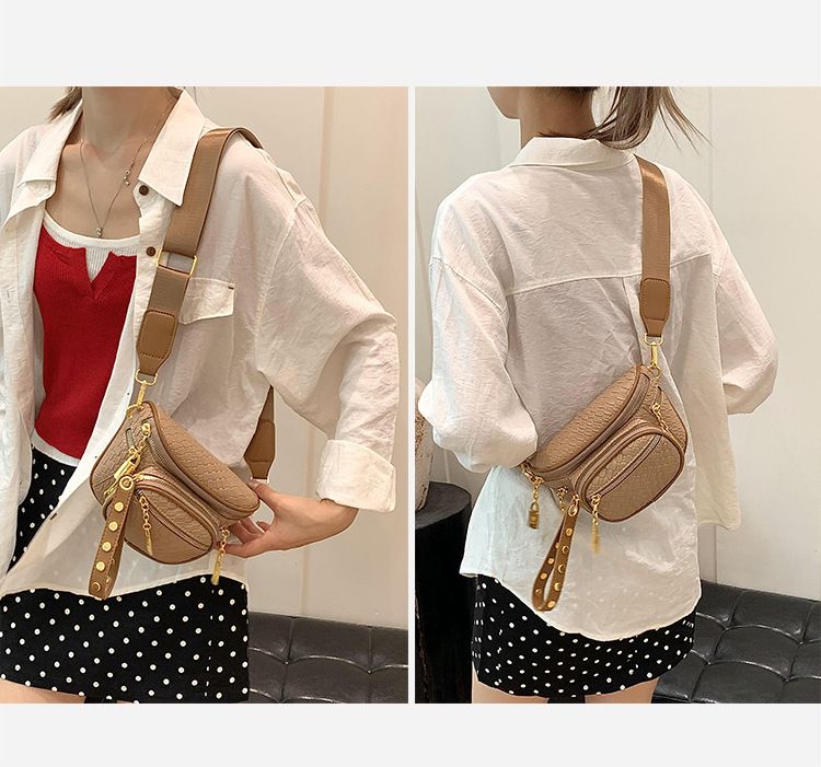 Neue modische und vielseitige gewebte Umhängetasche für Damen, Brusttasche, heißer Verkauf, Freizeittasche_voghion.com
