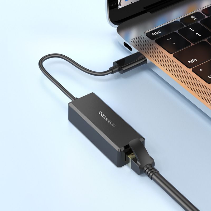 Music Festival DH7 Type-C/USB μετατροπέας κάρτας δικτύου 100Mbps Καλώδιο μετατροπής διασύνδεσης RJ45_voghion.com