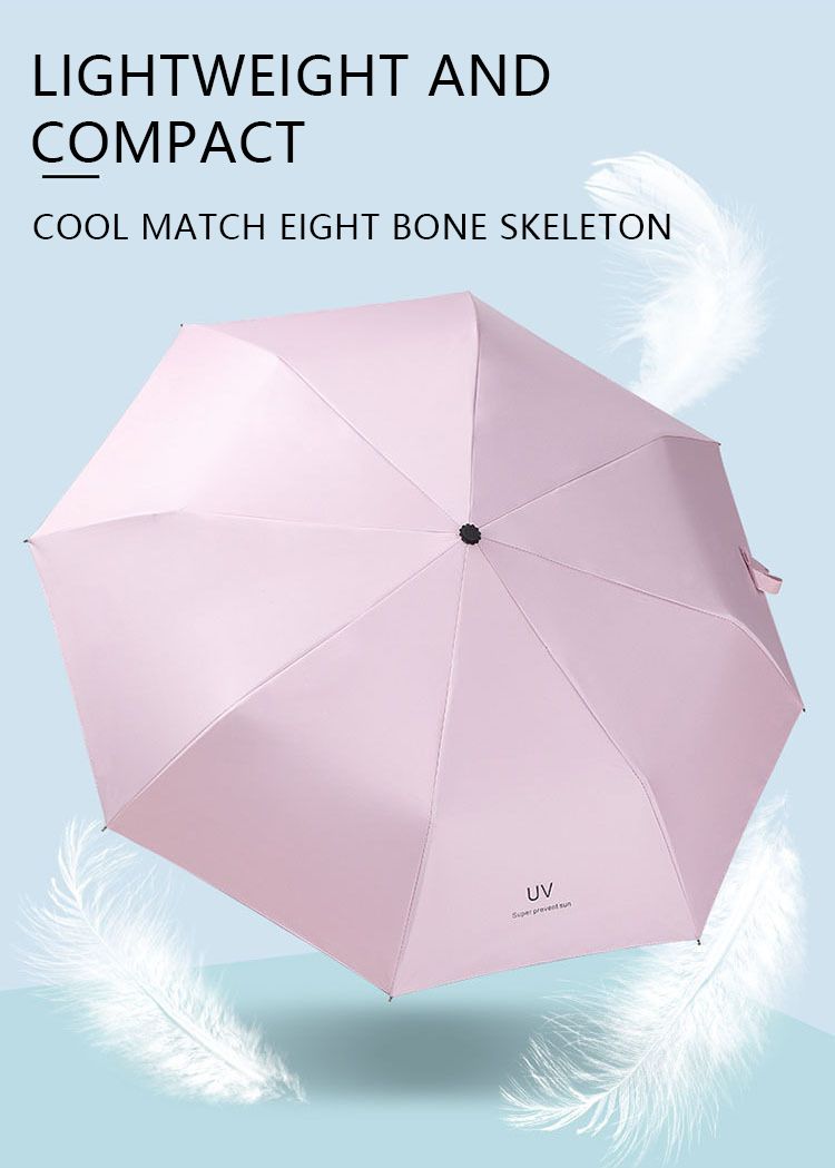 Student Essential Cartoon Umbrella - Auto Folding Sun/Rain_voghion.com