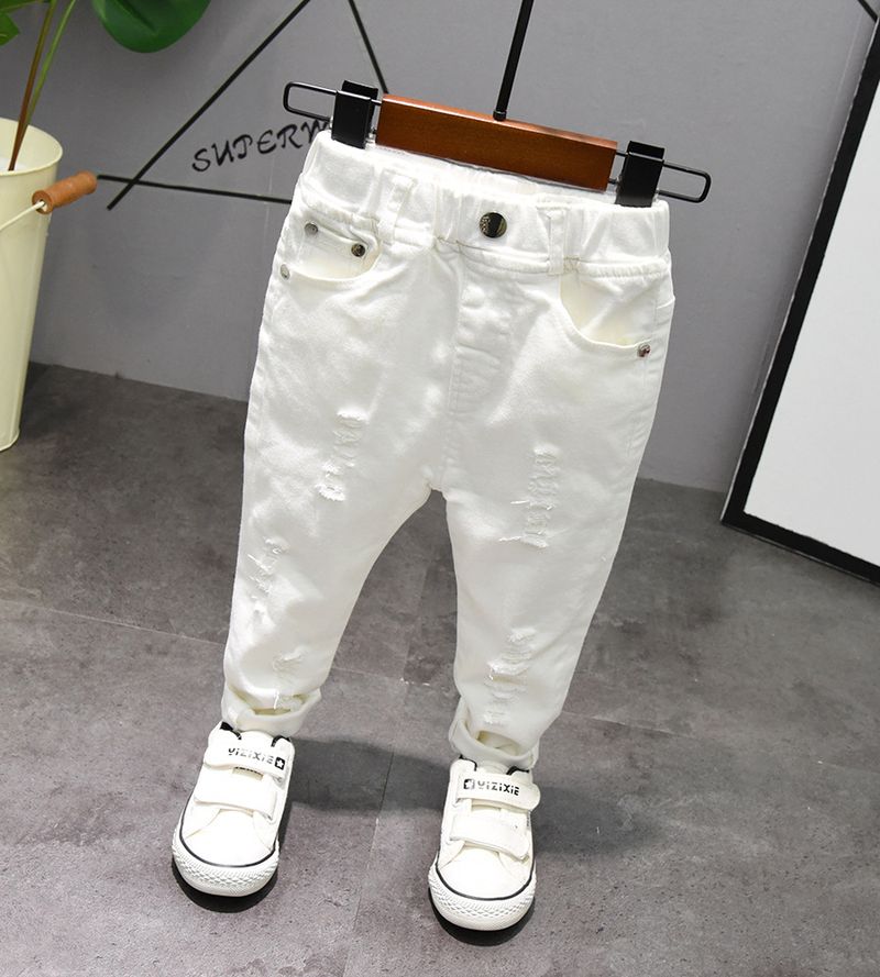 Mamm & Kanner Fréijoer an Hierscht Neie koreanesche Stil Solid Faarf Casual Hosen fir Kanner, Jongen a Meedercher 830 831_voghion.com