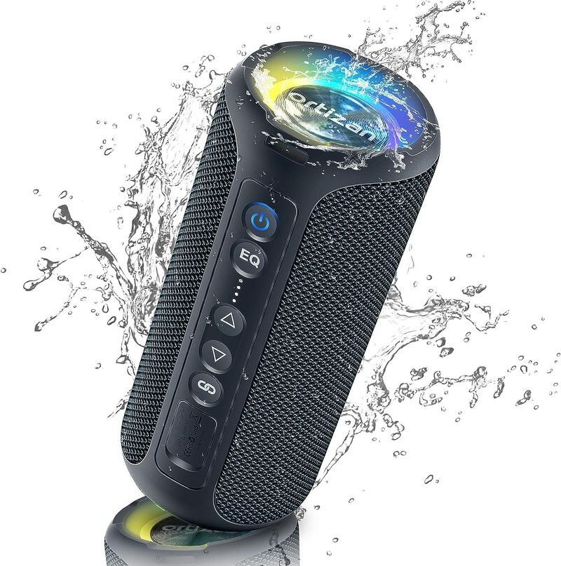 Enceinte Bluetooth portable X8 Pro avec son stéréo 40 W, basses riches, étanchéité IPX7, autonomie de 30 h, couleurs assorties_voghion.com