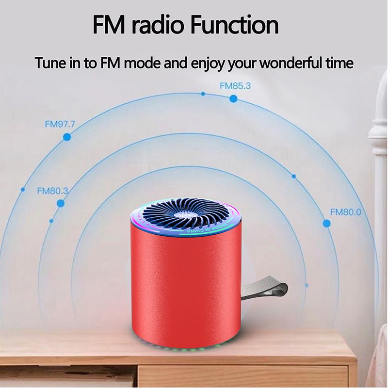 Den nye, små stålkanonen i aluminiumslegering med Bluetooth blendende lett plug-in korthøyttaler kaster sanger og bytter tung subwoofer_voghion.com