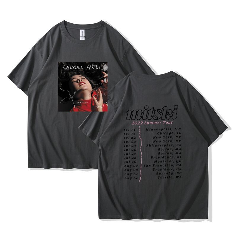 Men's Tees Mitski Laurel Hell Bury Me At Makeout Creek Graph_voghion.com