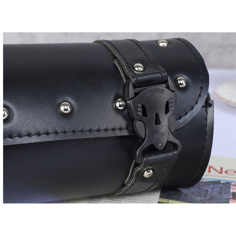 Wind Motorcycle Rider Left And Right Side Hanging Hook Storage Black Bicycle Riding Bag_voghion.com