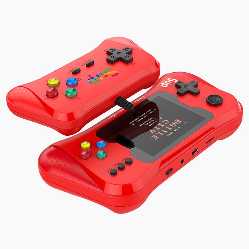Video Game Consoles X7M Handheld Game Console Mini Arcade Portable Double Handheld Nostalgic Gift_voghion.com