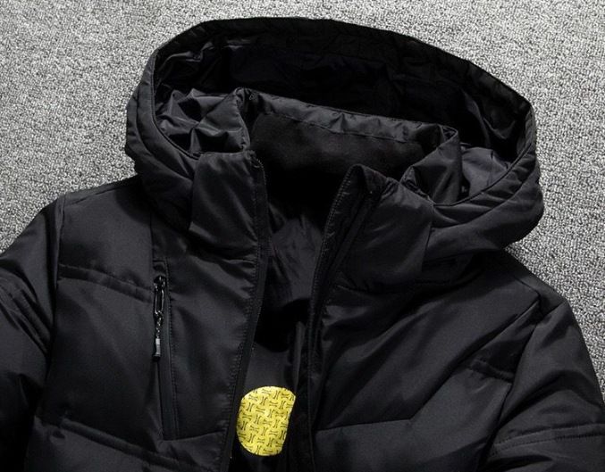 Abbigliamento invernale da uomo corto e sottile in stile coreano casual spesso caldo giovane di mezza età con cappuccio antifreddo giacca da uomo transfrontaliero_voghion.com