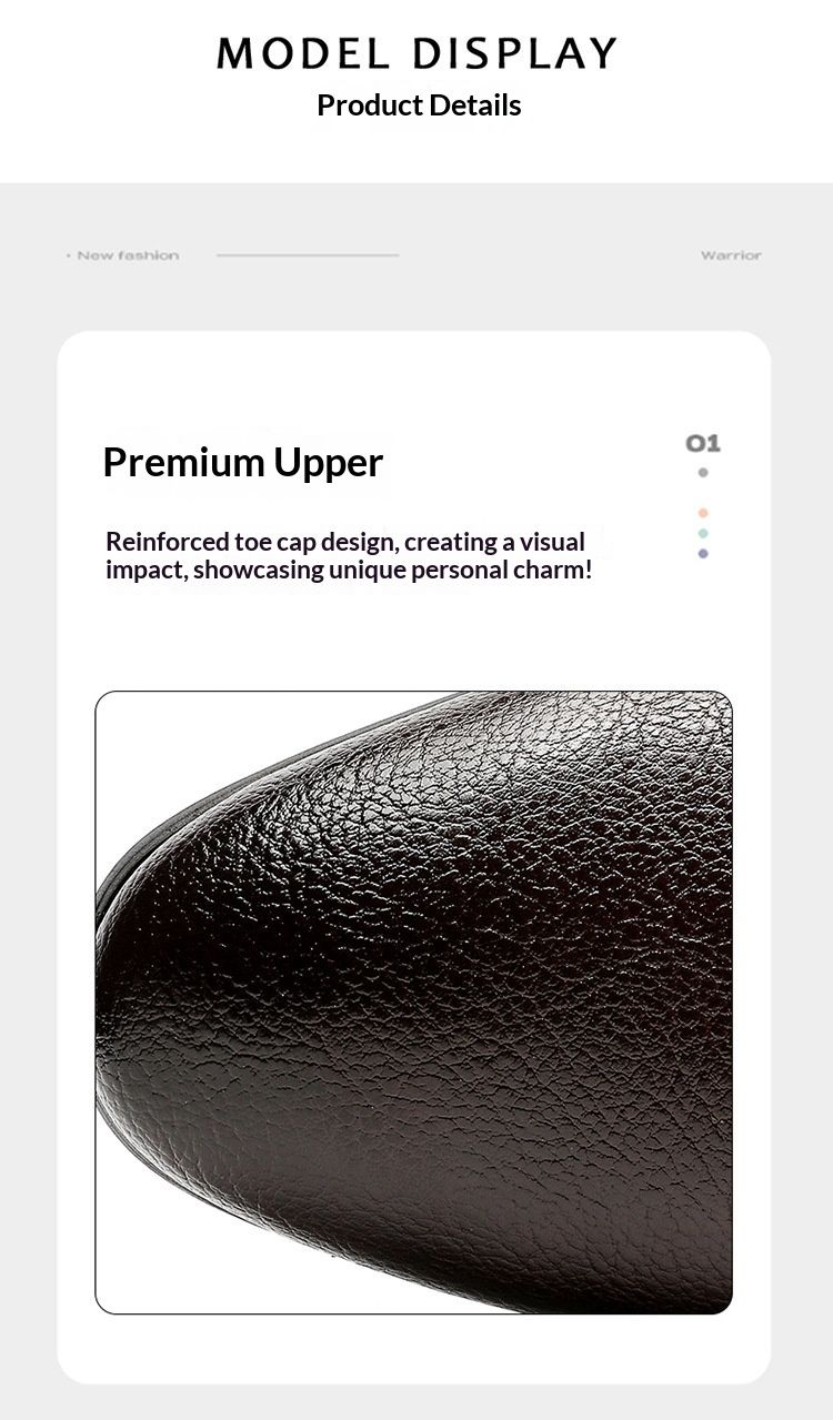 Glide Glide Autunno Inverno Nuovo Uomo Semplice Sottile Morbido Pelle Business Ufficio Europeo Americano Cerniera Laterale Stivaletti Corti Taglia Grande_voghion.com