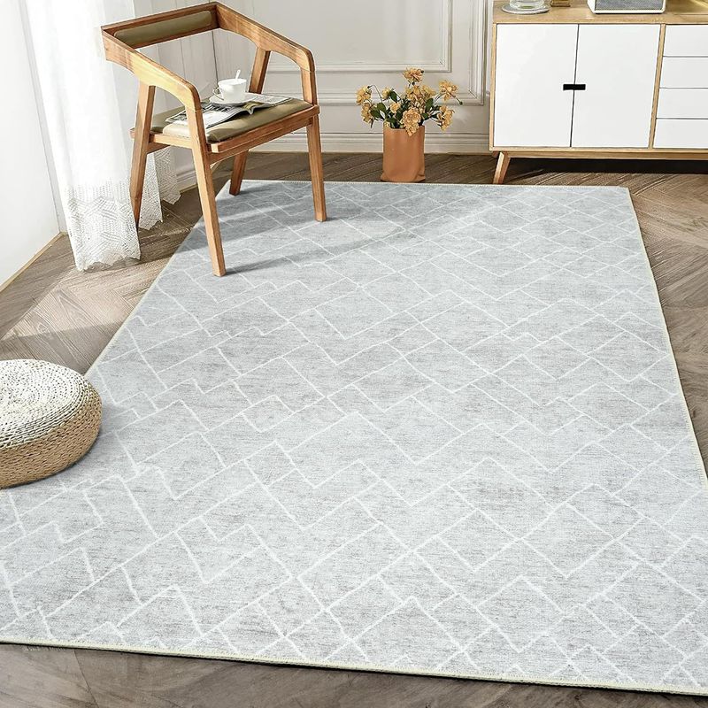 Simple Living Room Carpet Home Bedroom Large Area Full Coffee Table Sofa Blanket Cool Dirt Resistant Non Slip Mat_voghion.com
