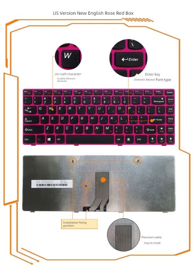 Applicable To Lenovo G480 G485 Z380 Z480 Z485 G410 G490 G400 Keyboard G405 Z410_voghion.com