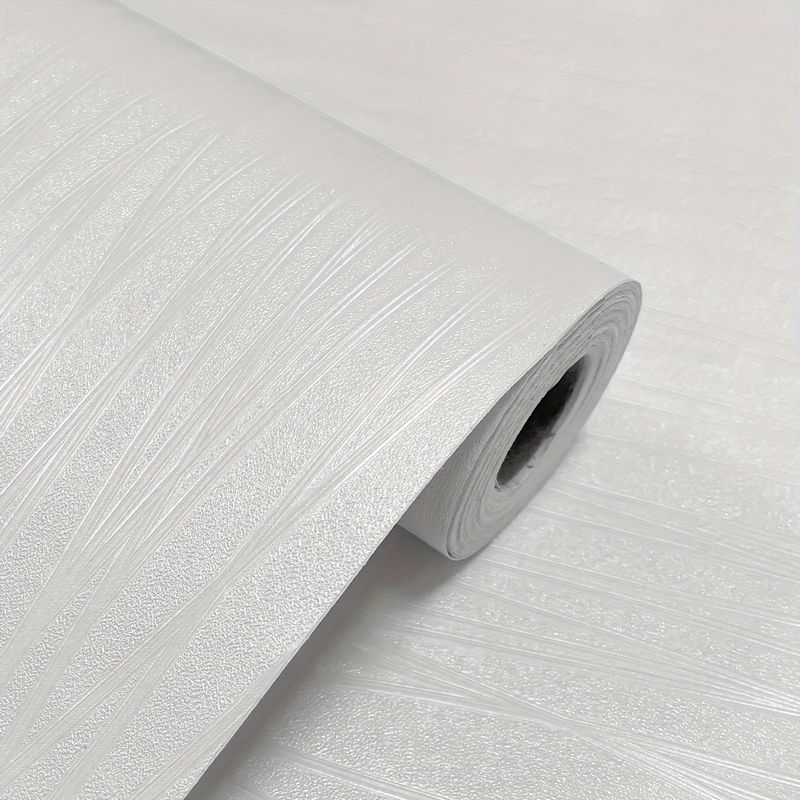 Neu Tapete Neue Weiß Gestreiften Schlafzimmer Wohnzimmer Abnehmbare Dekorative_voghion.com